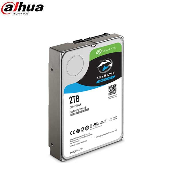 Dahua / Skyhawk / Surveillance Hard Drive / 2TB HDD / DH-ST2000VX015 - UHS Hardware Dahua / Skyhawk / Surveillance Hard Drive / 2TB HDD / DH-ST2000VX015 - UHS Hardware