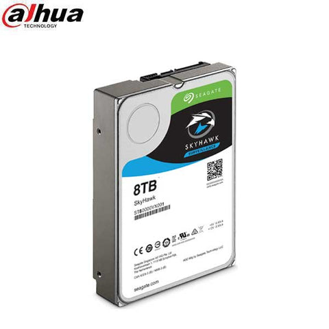 Dahua / Skyhawk / Surveillance Hard Drive / 8TB HDD / DH-ST8000VE001 - UHS Hardware Dahua / Skyhawk / Surveillance Hard Drive / 8TB HDD / DH-ST8000VE001 - UHS Hardware