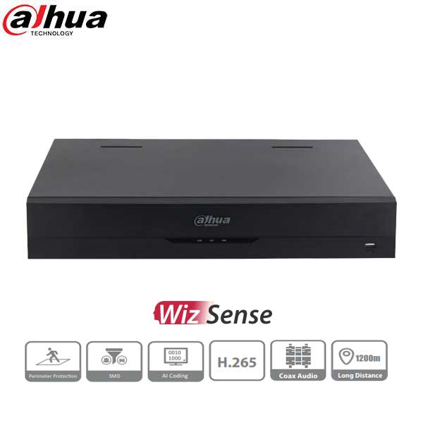 Dahua / HDCVI DVR / 32 Channels / Analytics+ / Mini 1.5U / Penta-brid / 8MP / 1080p / 10TB HDD / X54B5L10 - UHS Hardware Dahua / HDCVI DVR / 32 Channels / Analytics+ / Mini 1.5U / Penta-brid / 8MP / 1080p / 10TB HDD / X54B5L10 - UHS Hardware