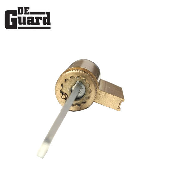High Security - (Key-In-Knob) KIK Cylinder - 206 Keyway - US3 - Polished Brass - UHS Hardware High Security - (Key-In-Knob) KIK Cylinder - 206 Keyway - US3 - Polished Brass - UHS Hardware