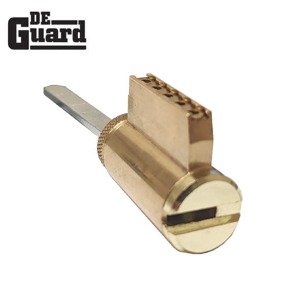 High Security - (Key-In-Knob) KIK Cylinder - 206 Keyway - US3 - Polished Brass - UHS Hardware High Security - (Key-In-Knob) KIK Cylinder - 206 Keyway - US3 - Polished Brass - UHS Hardware