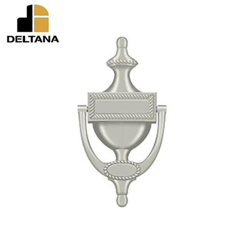 Deltana - Door Knocker - Victorian Rope - 4-7/8" Center To Center - Optional Finish Deltana - Door Knocker - Victorian Rope - 4-7/8" Center To Center - Optional Finish