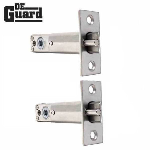 Premium Mechanical Keypad Keyless Lever Lock - EZ Code Change - Satin Chrome - UHS Hardware Premium Mechanical Keypad Keyless Lever Lock - EZ Code Change - Satin Chrome - UHS Hardware