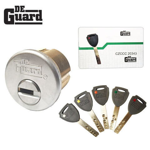 Key Controlled - RIM/Mortise Cylinder - 1-1/4"- 206 Keyway - US26D - Satin Chrome - UHS Hardware Key Controlled - RIM/Mortise Cylinder - 1-1/4"- 206 Keyway - US26D - Satin Chrome - UHS Hardware