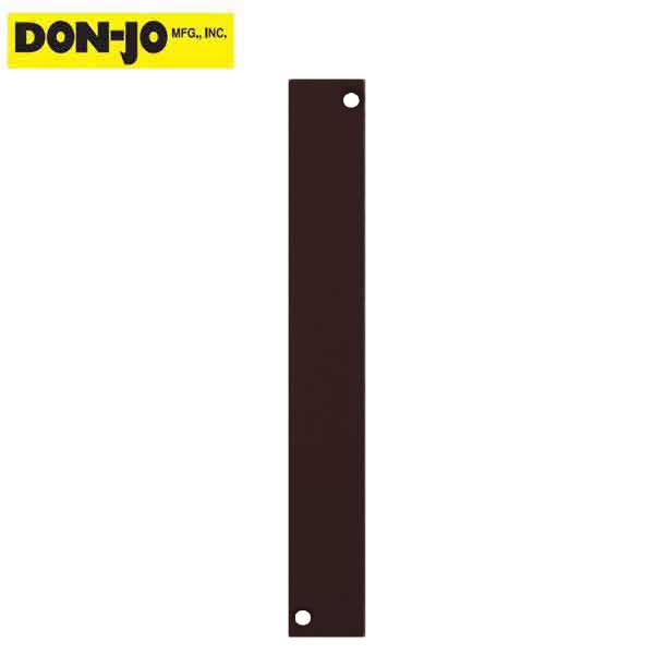 Don-Jo - Latch Filler Plate 6-3/4" - Duranodic Bronze (EF-634) - UHS Hardware