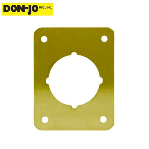 Don-Jo - Remodeler Plate #13545- 605 - Gold/Brass (RP-13545-605) - UHS Hardware Don-Jo - Remodeler Plate #13545- 605 - Gold/Brass (RP-13545-605) - UHS Hardware