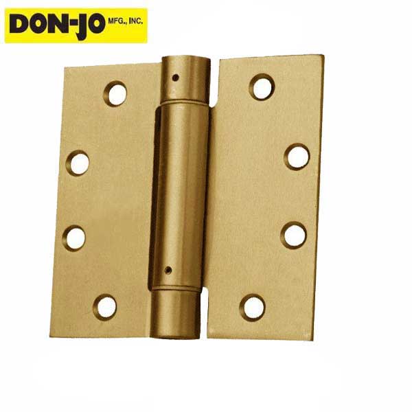 Don-Jo - SH74545 - Full Mortise Spring Hinges - Bright Brass - UHS Hardware Don-Jo - SH74545 - Full Mortise Spring Hinges - Bright Brass - UHS Hardware