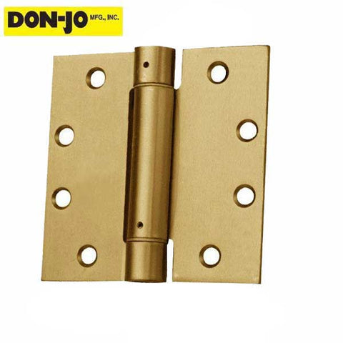 Don-Jo - SH74545 - Full Mortise Spring Hinges - Bright Brass - UHS Hardware Don-Jo - SH74545 - Full Mortise Spring Hinges - Bright Brass - UHS Hardware