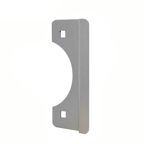 Don-Jo - SLP-206 - Latch Protector - 12 Gauge Steel - Silver Coated - UHS Hardware Don-Jo - SLP-206 - Latch Protector - 12 Gauge Steel - Silver Coated - UHS Hardware