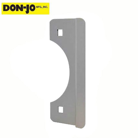 Don-Jo - SLP-206 - Latch Protector - 12 Gauge Steel - Silver Coated - UHS Hardware Don-Jo - SLP-206 - Latch Protector - 12 Gauge Steel - Silver Coated - UHS Hardware
