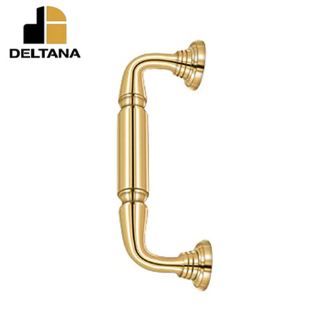 Deltana - Door Pull - w/ Rosette - 8" - Optional Finish Deltana - Door Pull - w/ Rosette - 8" - Optional Finish