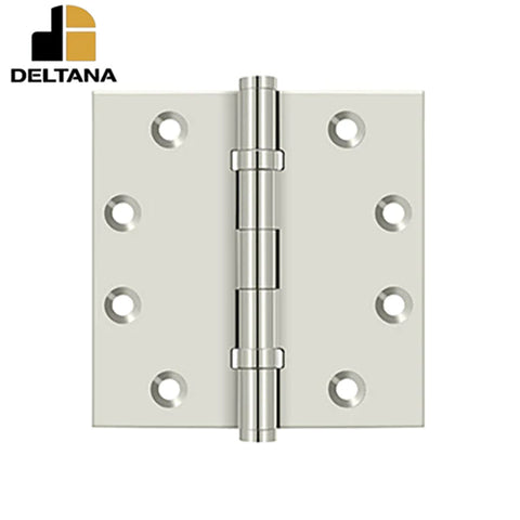 Deltana - 4-1/2" x 4-1/2" Square Hinges - Ball Bearing - 0.134 Thickness - Optional Finish Deltana - 4-1/2" x 4-1/2" Square Hinges - Ball Bearing - 0.134 Thickness - Optional Finish