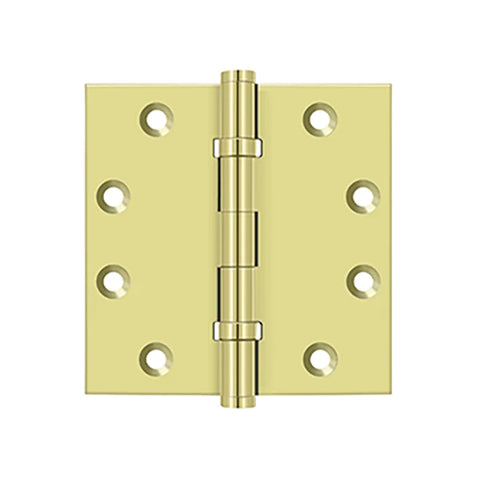 Deltana - 4-1/2" x 4-1/2" Square Hinges - Ball Bearing - 0.134 Thickness - Optional Finish Deltana - 4-1/2" x 4-1/2" Square Hinges - Ball Bearing - 0.134 Thickness - Optional Finish