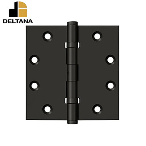 Deltana - 4-1/2" x 4-1/2" Square Hinges - Ball Bearing - 0.134 Thickness - Optional Finish Deltana - 4-1/2" x 4-1/2" Square Hinges - Ball Bearing - 0.134 Thickness - Optional Finish