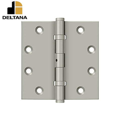 Deltana - 4-1/2" x 4-1/2" Square Hinges - Ball Bearing - 0.134 Thickness - Optional Finish Deltana - 4-1/2" x 4-1/2" Square Hinges - Ball Bearing - 0.134 Thickness - Optional Finish