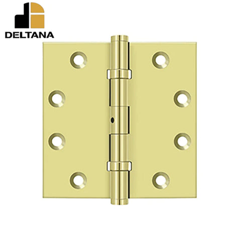 Deltana - 4-1/2" x 4-1/2" Square Hinges - Ball Bearing - 0.134 Thickness - Optional Finish Deltana - 4-1/2" x 4-1/2" Square Hinges - Ball Bearing - 0.134 Thickness - Optional Finish