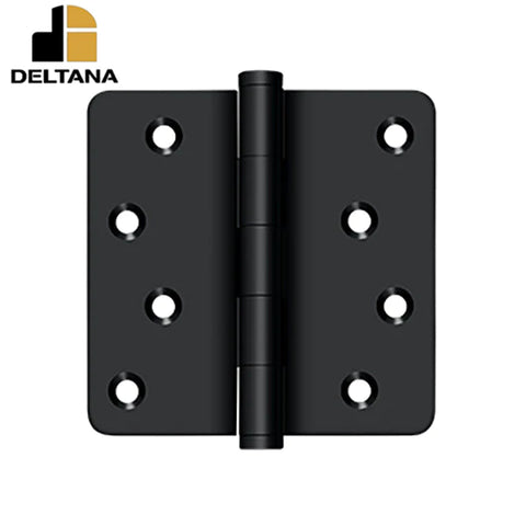 Deltana - 4" x 4" x 1/4" Radius Hinge - Zig-Zag - 0.085 Thickness - Optional Finish Deltana - 4" x 4" x 1/4" Radius Hinge - Zig-Zag - 0.085 Thickness - Optional Finish
