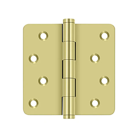 Deltana - 4" x 4" x 1/4" Radius Hinge - Zig-Zag - 0.085 Thickness - Optional Finish Deltana - 4" x 4" x 1/4" Radius Hinge - Zig-Zag - 0.085 Thickness - Optional Finish