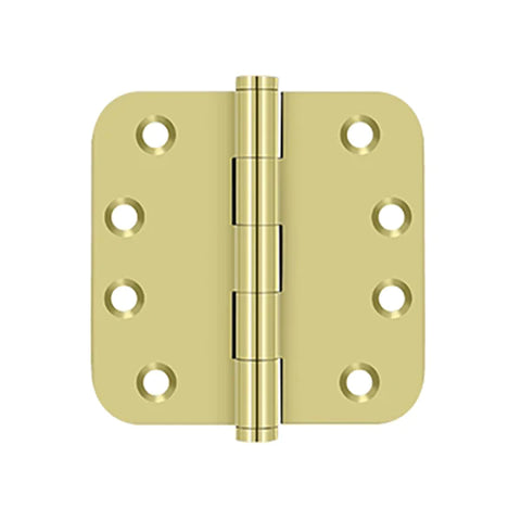 Deltana - 4" x 4" x 5/8" Radius Hinge - 0.129 Thickness - Optional Finish Deltana - 4" x 4" x 5/8" Radius Hinge - 0.129 Thickness - Optional Finish