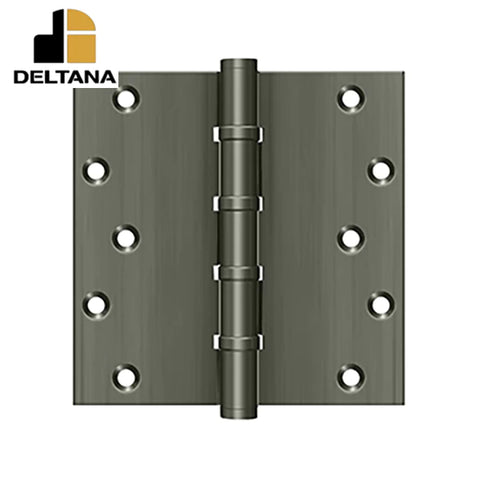 Deltana - 6" x 6" Square Hinges - Ball Bearing - 0.205 Thickness - Optional Finish Deltana - 6" x 6" Square Hinges - Ball Bearing - 0.205 Thickness - Optional Finish