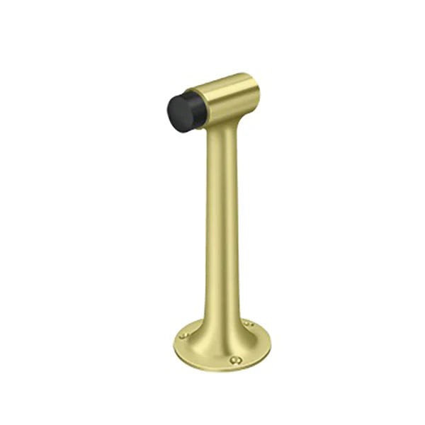 Deltana - Floor Mount - 8" Bumper - Heavy Duty - Solid Brass - Optional Finish