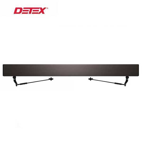 Detex - DTX-AO19-2x75.5xPUSHxBZ - Automatic Door Operator - Low Energy - Double Door PUSH - Heavy Duty - 3' - Dark Bronze - UHS Hardware Detex - DTX-AO19-2x75.5xPUSHxBZ - Automatic Door Operator - Low Energy - Double Door PUSH - Heavy Duty - 3' - Dark Bronze - UHS Hardware