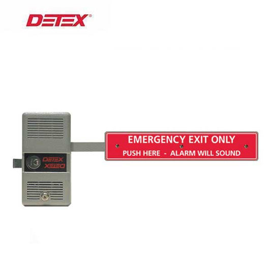 Detex - DTX-ECL-230D-PH - Panic Device - Long Bar - Rugged Dead Bolt - Battery Powered - 9VDC - UHS Hardware