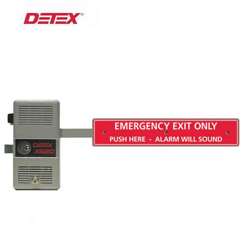 Detex - DTX-ECL-600 - Exit Device - Long Bar - Rugged Dead Bolt - Battery Powered - 9VDC - UHS Hardware Detex - DTX-ECL-600 - Exit Device - Long Bar - Rugged Dead Bolt - Battery Powered - 9VDC - UHS Hardware