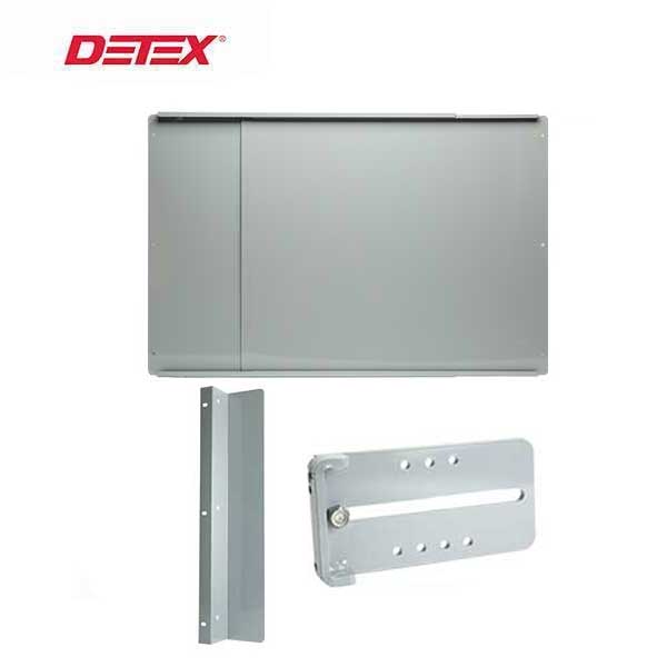 Detex - DTX-GTPLKIT - Gate Plate Kit - Gate Latch Protector - Strike Latch Receiver - Adjustable - UHS Hardware Detex - DTX-GTPLKIT - Gate Plate Kit - Gate Latch Protector - Strike Latch Receiver - Adjustable - UHS Hardware