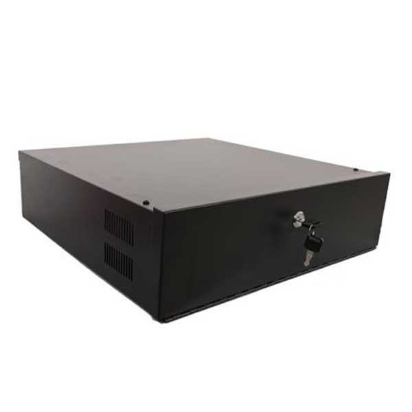 DynoTech - 300703 - DVR Lock Box - Built-In Exhaust Fan - 18 x 18 x 5" - UHS Hardware