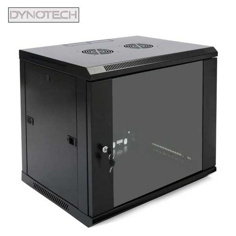 DynoTech - 300705 - 9U - Wall Mount Rack Cabinet - 600 x 450 x 500mm - UHS Hardware DynoTech - 300705 - 9U - Wall Mount Rack Cabinet - 600 x 450 x 500mm - UHS Hardware