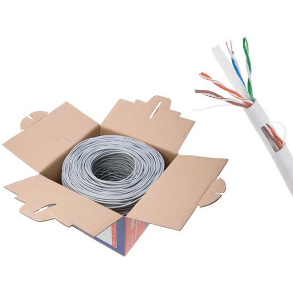 DynoTech - 909887 - Network Cable - Cat6 / CCA - UTP - 1000ft - White - UHS Hardware