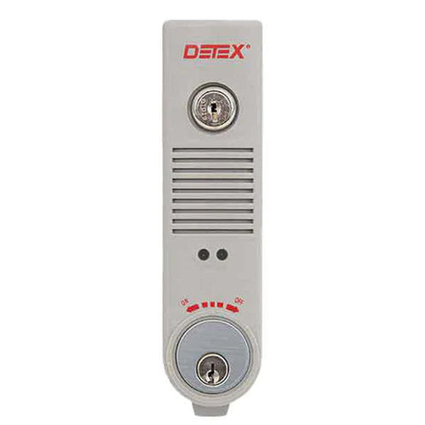 Detex - EAX-500 - Exit Alarm - Keyed Different - 9VDC - Gray - UHS Hardware Detex - EAX-500 - Exit Alarm - Keyed Different - 9VDC - Gray - UHS Hardware
