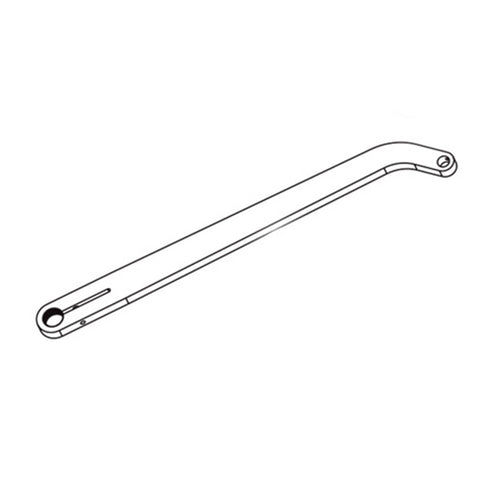 Record - W5-512C Replacement Straight Pull Arm for HA8-LP Door Operator - 689 - Sprayed Satin Aluminum Record - W5-512C Replacement Straight Pull Arm for HA8-LP Door Operator - 689 - Sprayed Satin Aluminum