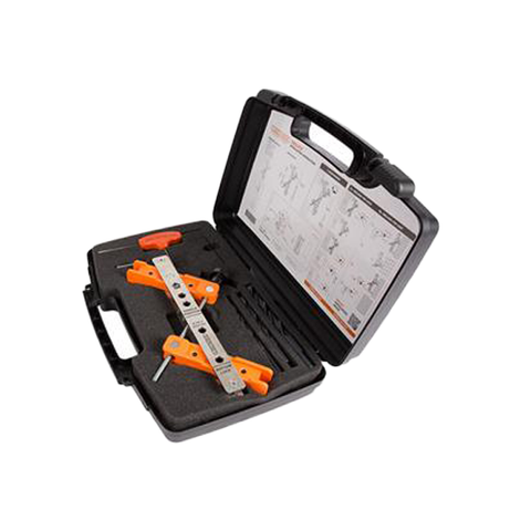 Locinox - Drillfix - Tool Case W/ Drilling Jig Surface Mounted Locks and Corresponding Keeps - UHS Hardware Locinox - Drillfix - Tool Case W/ Drilling Jig Surface Mounted Locks and Corresponding Keeps - UHS Hardware