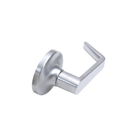 TELL - CL101078 - Heavy Duty Cylindrical Leverset - Cortland - 2 3/4" Backset - Satin Chrome - Grade 1 - Dummy TELL - CL101078 - Heavy Duty Cylindrical Leverset - Cortland - 2 3/4" Backset - Satin Chrome - Grade 1 - Dummy