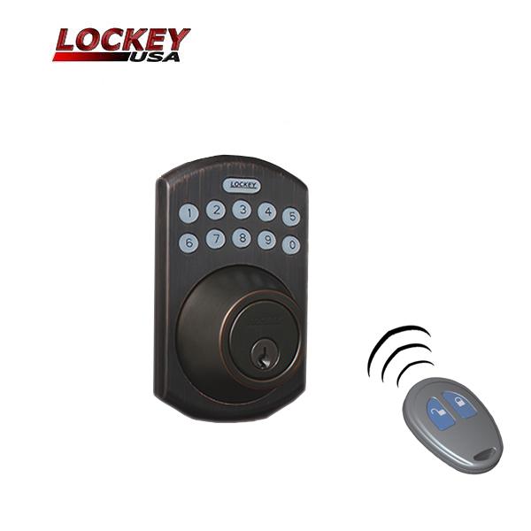 Lockey - E915 - Electronic Keypad Deadbolt Lock - UHS Hardware Lockey - E915 - Electronic Keypad Deadbolt Lock - UHS Hardware
