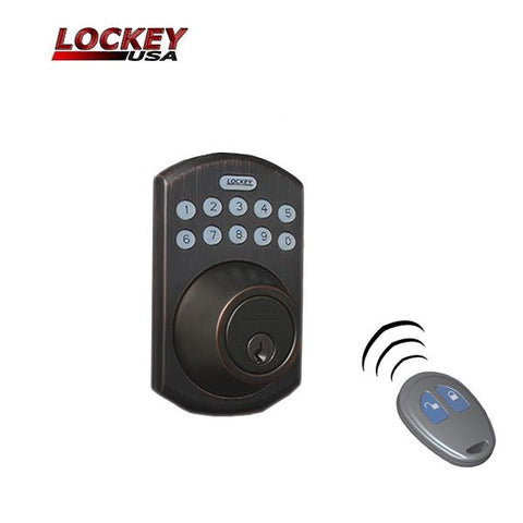 Lockey - E915 - Electronic Keypad Deadbolt Lock - UHS Hardware Lockey - E915 - Electronic Keypad Deadbolt Lock - UHS Hardware