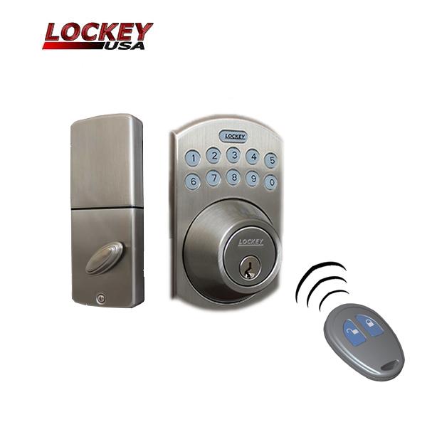 Lockey - E915 - Electronic Keypad Deadbolt Lock - UHS Hardware Lockey - E915 - Electronic Keypad Deadbolt Lock - UHS Hardware