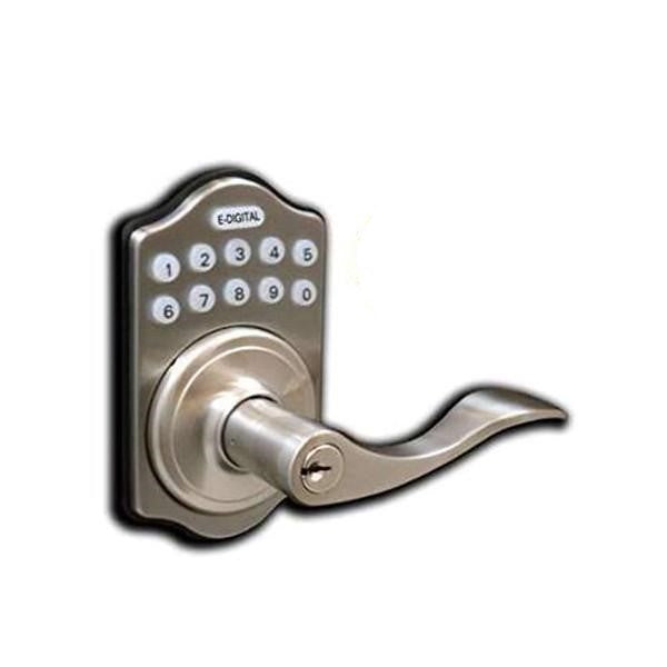 Lockey - E985 - Electronic Keypad E-Digital Lever Lock w/ Remote Control - UHS Hardware Lockey - E985 - Electronic Keypad E-Digital Lever Lock w/ Remote Control - UHS Hardware
