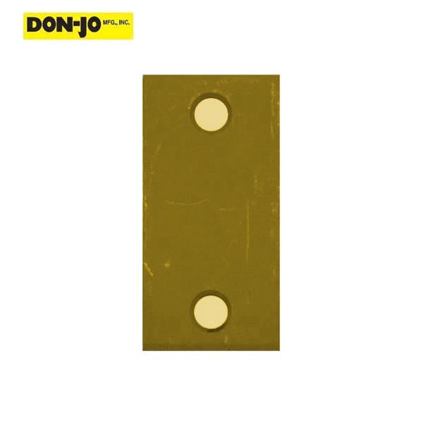 Don-Jo - EF 161 S - Latch Filler Plate - 11 Gauge - 2-3/4" Length - Optional Finish - UHS Hardware Don-Jo - EF 161 S - Latch Filler Plate - 11 Gauge - 2-3/4" Length - Optional Finish - UHS Hardware