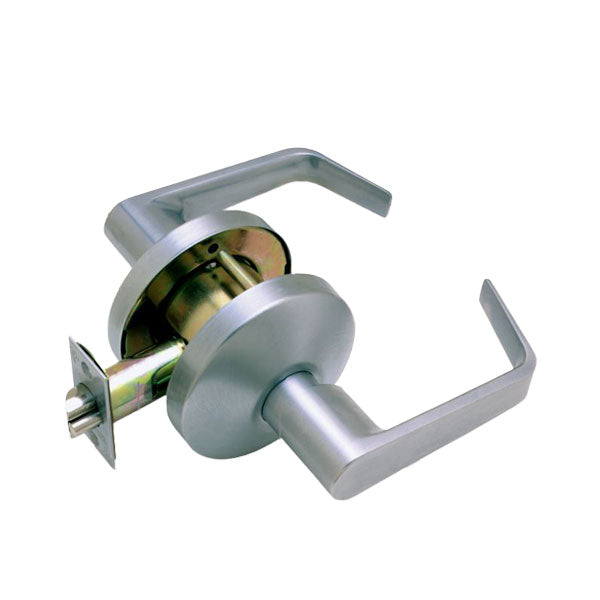 Falcon - B101S - Cylindrical Leverset - Dane - Passage - 2 3/4" Backset - Satin Chrome - Grade 2 - UHS Hardware Falcon - B101S - Cylindrical Leverset - Dane - Passage - 2 3/4" Backset - Satin Chrome - Grade 2 - UHS Hardware