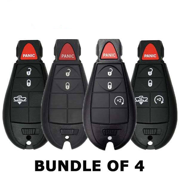 2013-2018 Dodge RAM / 3 & 4 Button Fobiks / GQ4-53T (BUNDLE OF 4) - UHS Hardware 2013-2018 Dodge RAM / 3 & 4 Button Fobiks / GQ4-53T (BUNDLE OF 4) - UHS Hardware