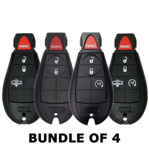 2013-2018 Dodge RAM / 3 & 4 Button Fobiks / GQ4-53T (BUNDLE OF 4) - UHS Hardware 2013-2018 Dodge RAM / 3 & 4 Button Fobiks / GQ4-53T (BUNDLE OF 4) - UHS Hardware