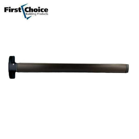 First Choice - 3692 - Concealed Vertical Rod Exit - 36"- 42" - Cylinder Prep Kit without Key Cylinder - Dark Bronze Anodized - Grade 1 - UHS Hardware First Choice - 3692 - Concealed Vertical Rod Exit - 36"- 42" - Cylinder Prep Kit without Key Cylinder - Dark Bronze Anodized - Grade 1 - UHS Hardware