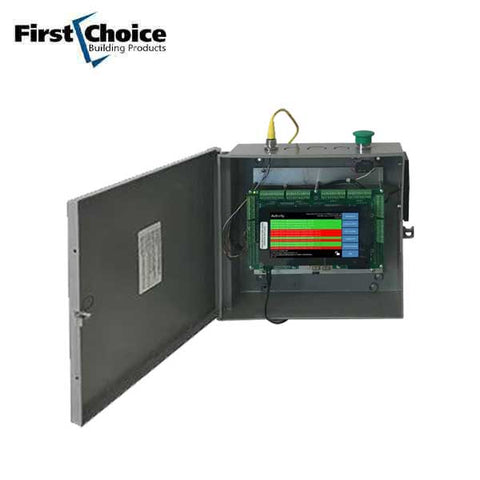 First Choice - Expandable Access Control System - Enclosed Touch Screen - 8 Readers - WiFi/Ethernet - Audit Trail - FCHP1 - UHS Hardware First Choice - Expandable Access Control System - Enclosed Touch Screen - 8 Readers - WiFi/Ethernet - Audit Trail - FCHP1 - UHS Hardware