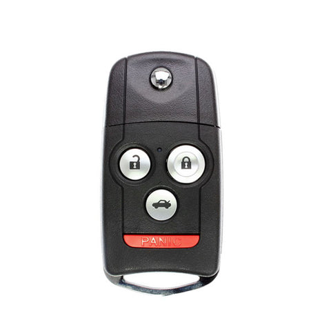 2007-2014 Acura / 4-Button Flip Key SHELL for MLBHLIK-1T and OUCG8D-439H-A 2007-2014 Acura / 4-Button Flip Key SHELL for MLBHLIK-1T and OUCG8D-439H-A