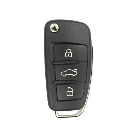 2006-2015 Audi / 3-Button Flip Key SHELL for YZ 3314 (AFTERMARKET) - UHS Hardware 2006-2015 Audi / 3-Button Flip Key SHELL for YZ 3314 (AFTERMARKET) - UHS Hardware