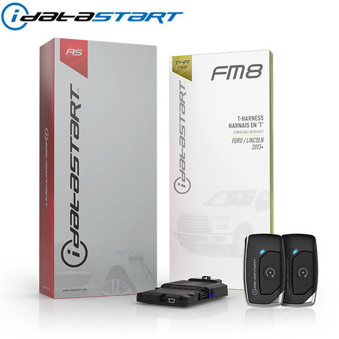 Firstech - iDatastart - Ford / Lincoln - HC1111A / HC2312AC - 1 Button Remote - Optional 1-Way / 2-Way - Keyless Remote Start System Kit - Up to 3000ft - FM8 T-Harness - UHS Hardware Firstech - iDatastart - Ford / Lincoln - HC1111A / HC2312AC - 1 Button Remote - Optional 1-Way / 2-Way - Keyless Remote Start System Kit - Up to 3000ft - FM8 T-Harness - UHS Hardware