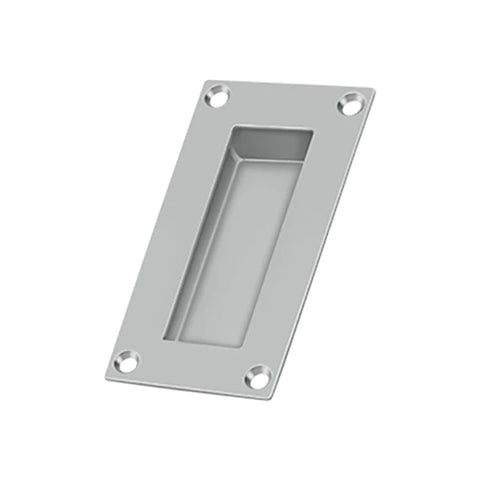 Deltana - Flush Pull - Rectangular - Stainless Steel - 4" x 2" x 1/2" Deltana - Flush Pull - Rectangular - Stainless Steel - 4" x 2" x 1/2"